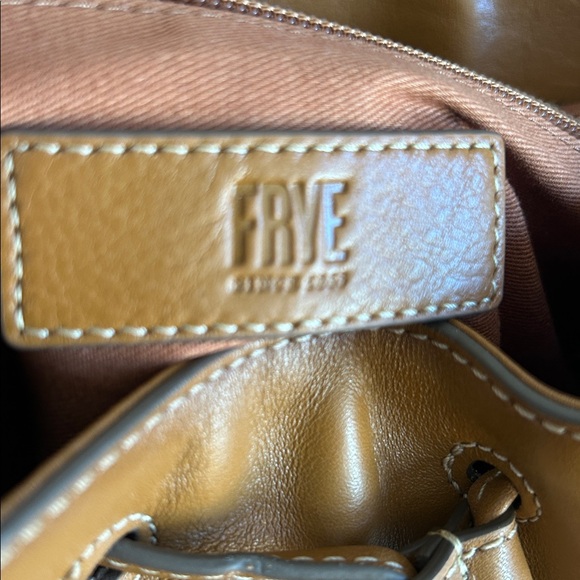 Frye Brown Leather Backpack main image 8